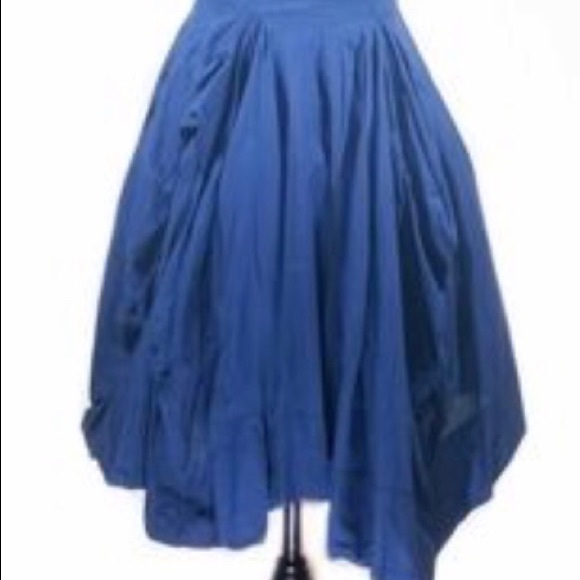 Allsaints Spitalfields Navy Blue Dress - Picture 3 of 8